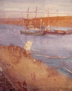 The Morning after the Revolution, Valparaiso - Whistler