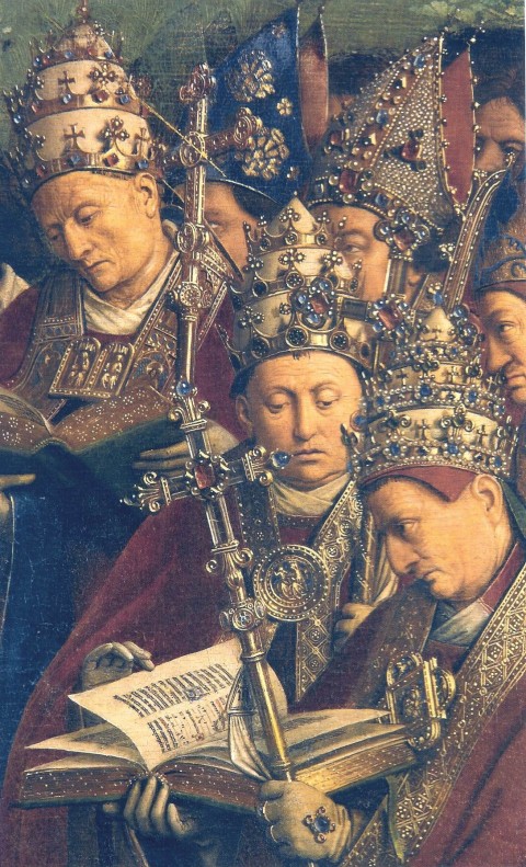 Ghent_Altarpiece_D_-_Popes_-_detail