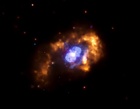 A star between 100 and 150 more massive than the Sun, about 7,500 light years from Earth.