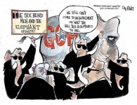 blind gop n elephant