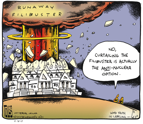 nuclear filibuster toles