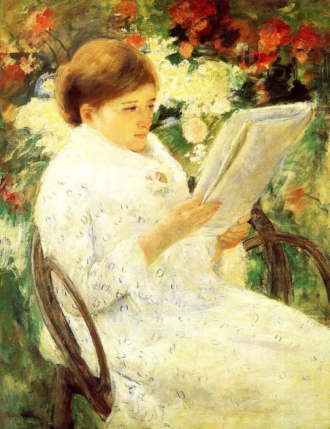 Mary_Cassatt_Woman_Reading_in_a_Garden