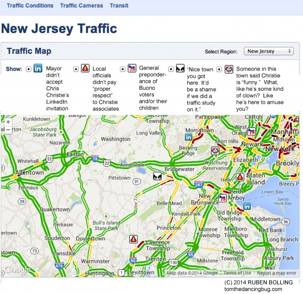 christie nj traffic map bolling