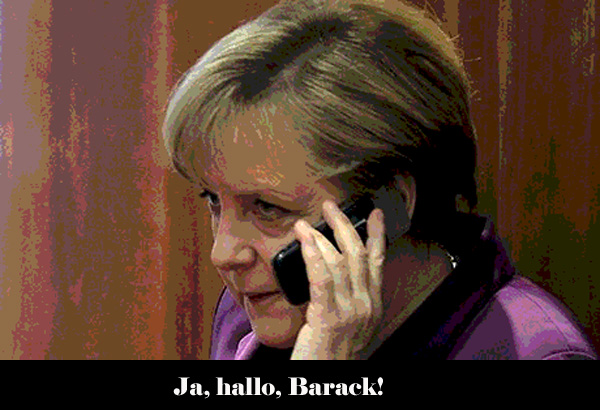 Angela Merkel phone