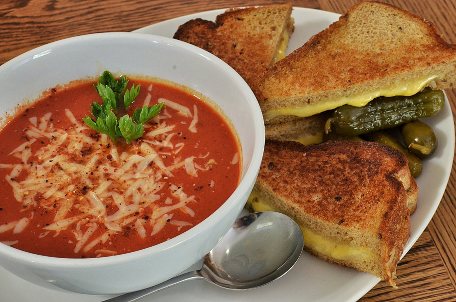jeffrey w grilled cheese tomato soup