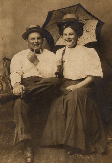 Great-Grandma and Cousin