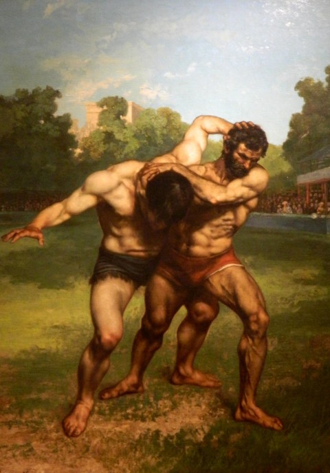 Gustave_Courbet_-_Wrestlers