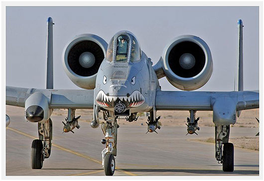 A-10-Warthog-Front-View
