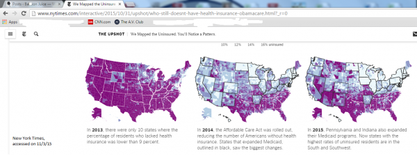 NYTIMES Uninsurance Rate