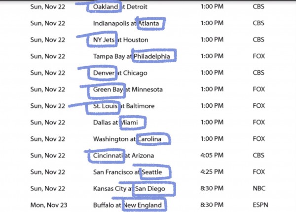 week 11 nfl picks