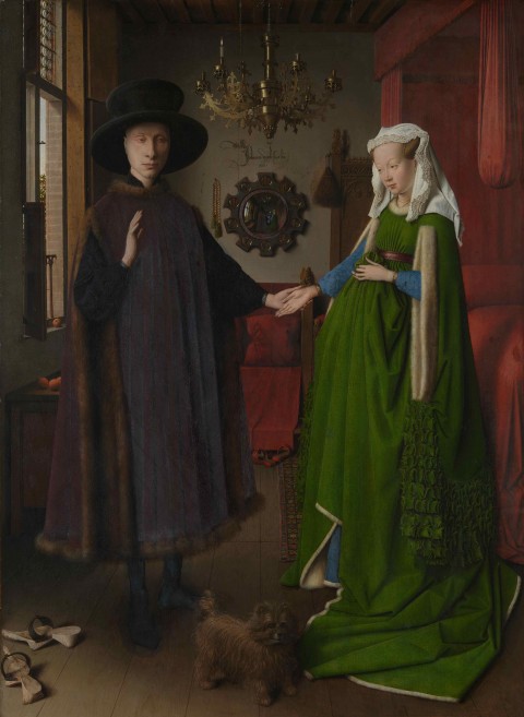 Full title: The Arnolfini Portrait Artist: Jan van Eyck Date made: 1434 Source: http://www.nationalgalleryimages.co.uk/ Contact: picture.library@nationalgallery.co.uk Copyright © The National Gallery, London