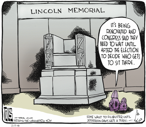 lincoln memorial vacated toles