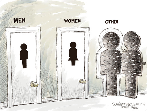 toilets men women other anderson