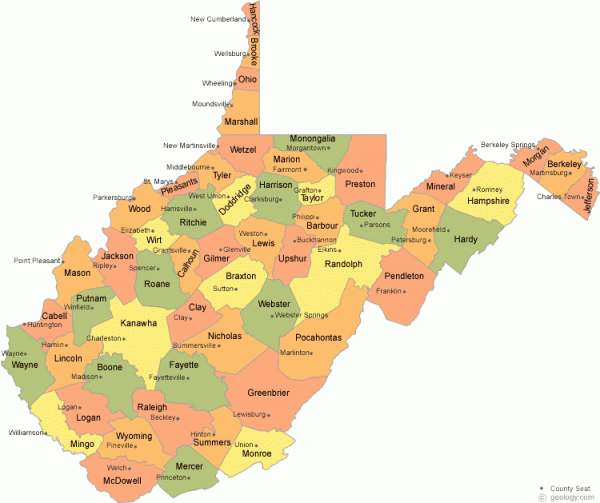 west-virginia-county-map