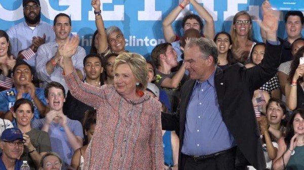 tim+kaine+hillary+clinton+campaign