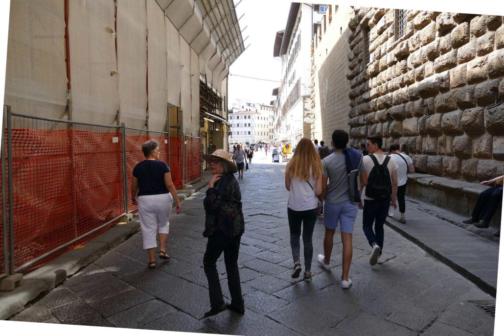 1000476 Mrs J taking First walk in Firenze aka Florence