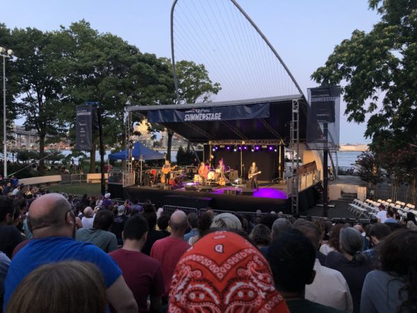 The Mountain Goats play at East River Park