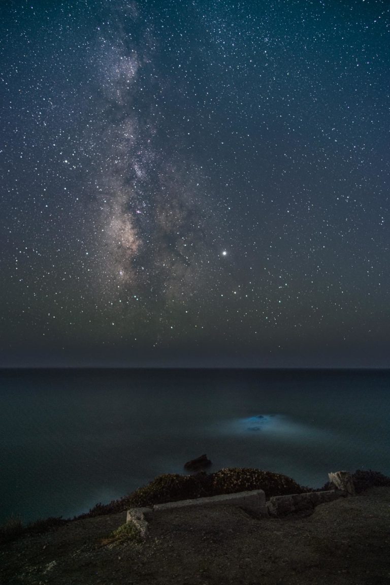 On The Road - ?BillinGlendaleCA - The Summer Milky Way by the Sea. 3