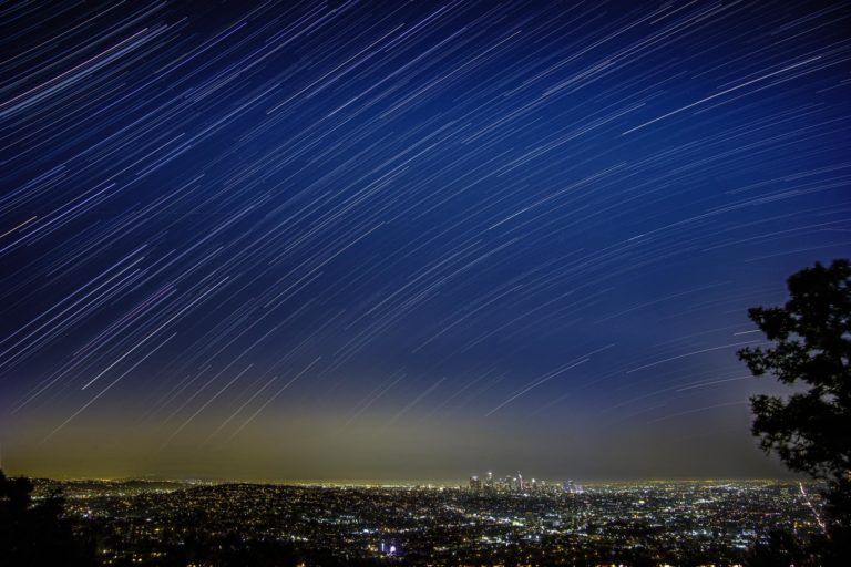 On The Road - ?BillinGlendaleCA - Star Trails