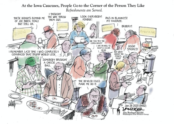 Caucus Refreshments - Jeff Danziger