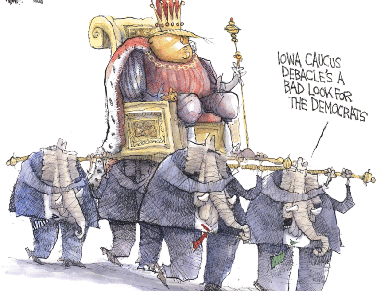 GOP Uplifts King Donald - Matt Davies