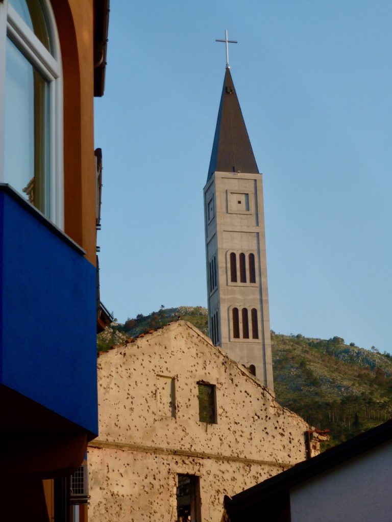 On The Road - Sister Golden Bear - Mostar, Bosnia and Herzegovina 1