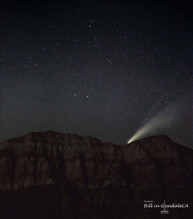 On The Road -  ?BillinGlendaleCA - Comet NEOWISE