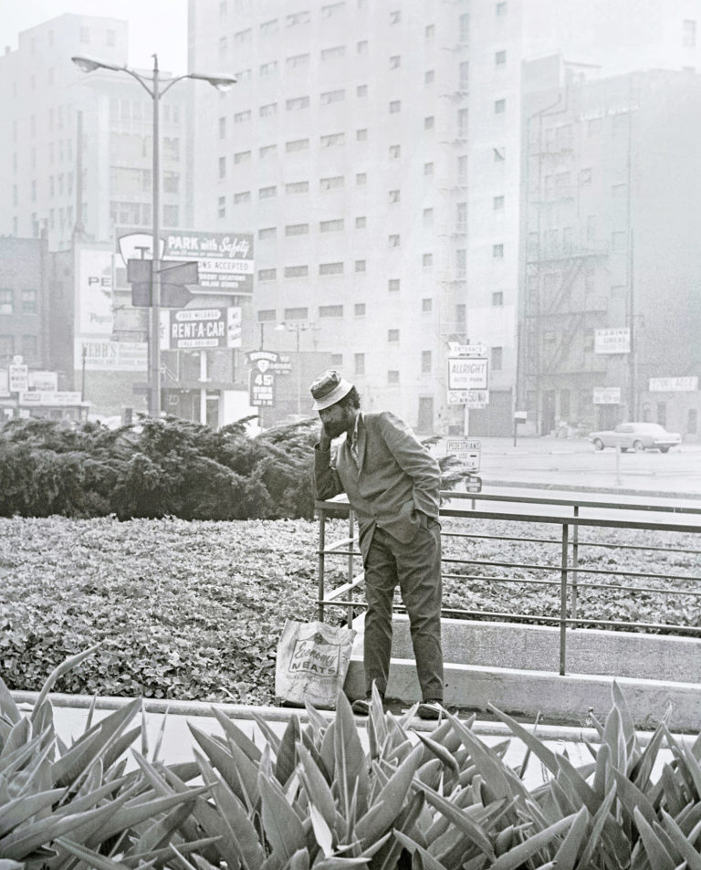 On The Road - Steve from Mendocino - Downtown Los Angeles late 60's