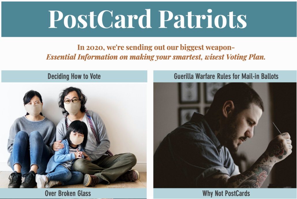 What We Can Do: PostCard Patriots 1