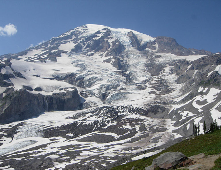 On The Road After Dark - Mike in Oly - The Mountain's Out - Mt. Rainier National Park 2