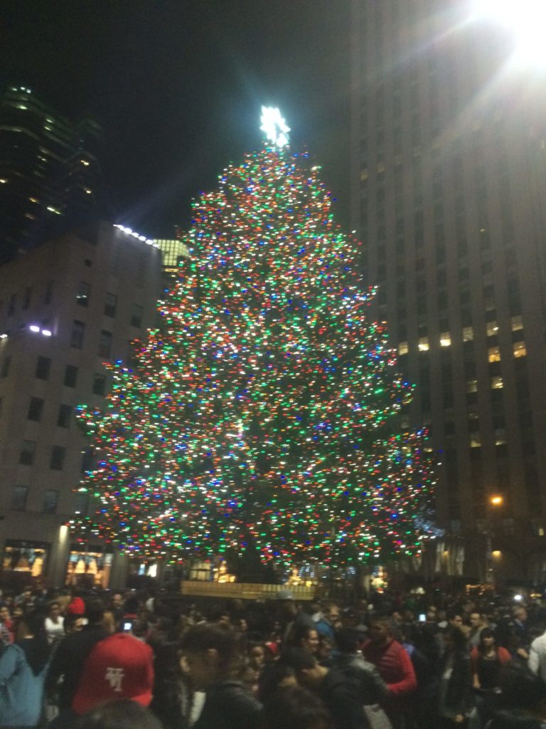 On The Road - randy khan - Christmas at Rockefeller Center 3