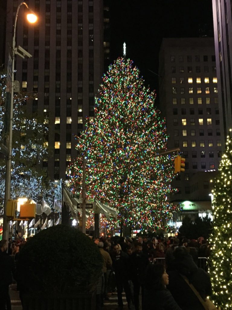On The Road - randy khan - Christmas at Rockefeller Center 2