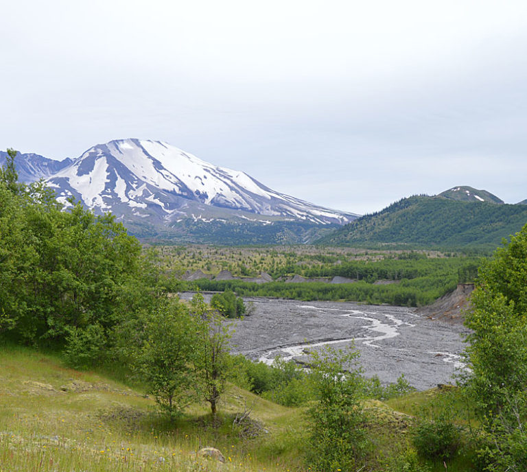 On The Road - Mike in Oly - Mt. St. Helens National Volcanic Monument 5
