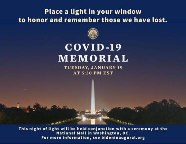 Covid-19 Memorial Live Event