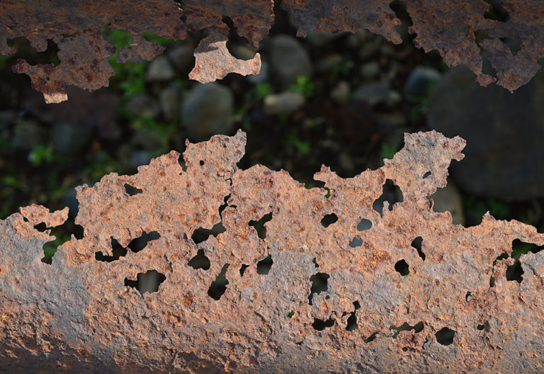 On The Road - Mike in Oly - Texture & Pattern in Nature: Metal 4