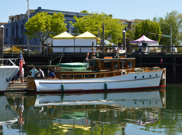 On The Road - Mike in Oly - Wooden Boat Fair - Olympia, WA 1