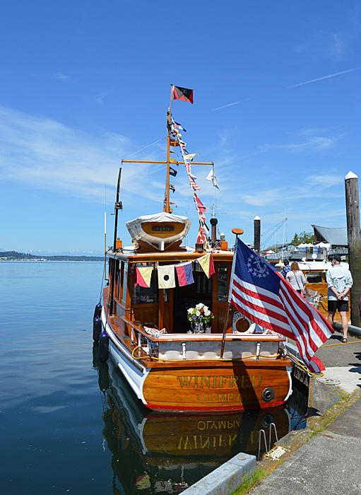 On The Road - Mike in Oly - Wooden Boat Fair - Olympia, WA 2