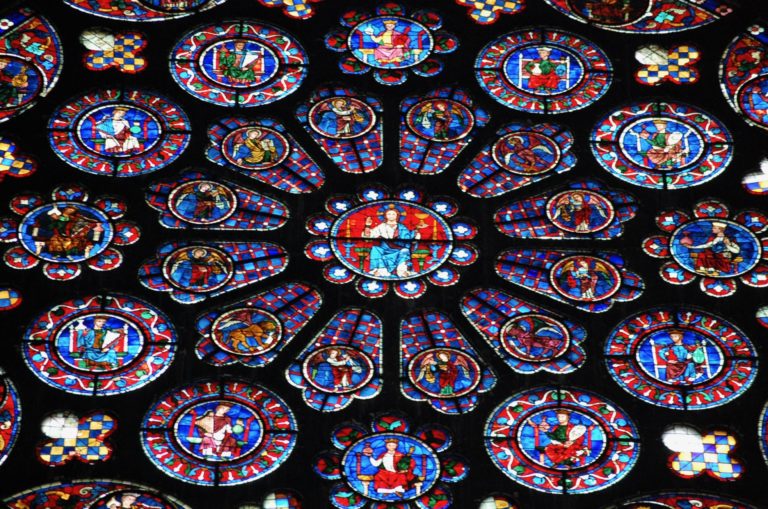 On The Road - MollyS - Paris to Chartres — the cathedral's interior 8
