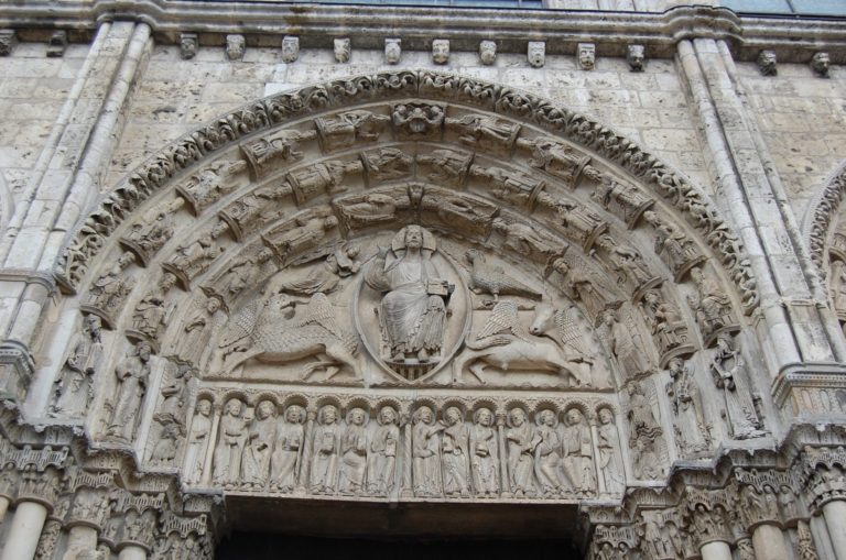 On The Road - MollyS - From Paris to Chartres — the cathedral's exterior 6