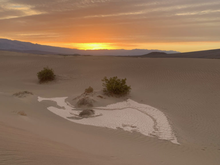 On The Road - Tom V - Death Valley:  Mesquite Flats Sand Dunes at Dawn 6