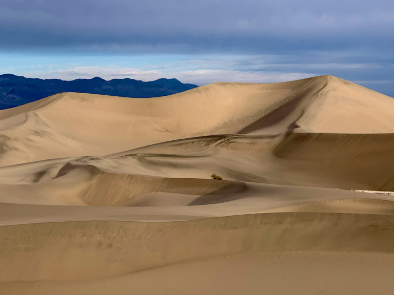 On The Road - Tom V - Death Valley:  Mesquite Flats Sand Dunes at Dawn