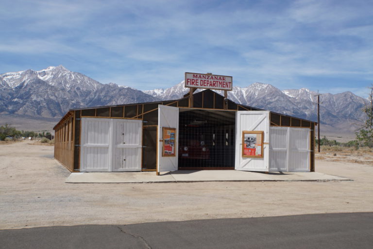 On The Road - frosty - Manzanar National Historic Site 5