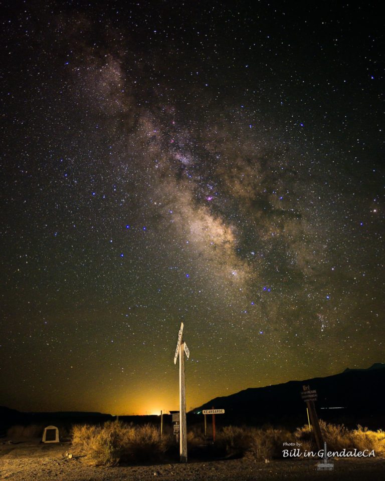 On The Road -  ?BillinGlendaleCA - Milky Way in the Owens Valley 2