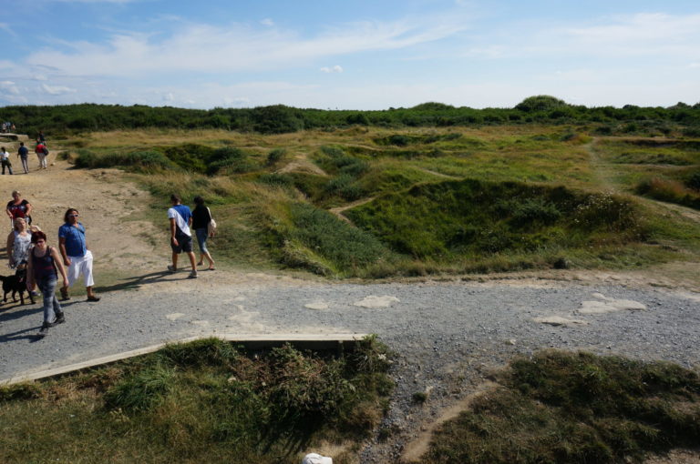 On The Road - frosty - Normandy - Beaches 3