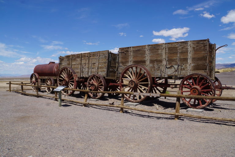 On The Road - frosty - Death Valley National Park - Historic Sites