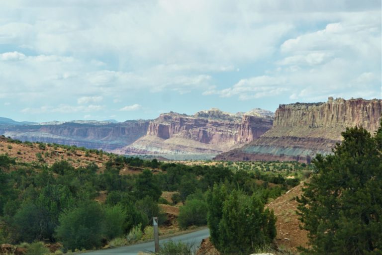 On The Road - frosty - Capitol Reef National Park 6