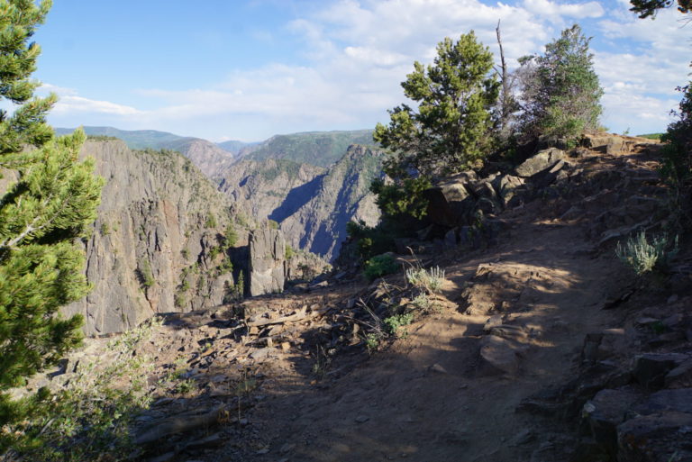 On The Road - frosty - Black Canyon of the Gunnison National Park 1