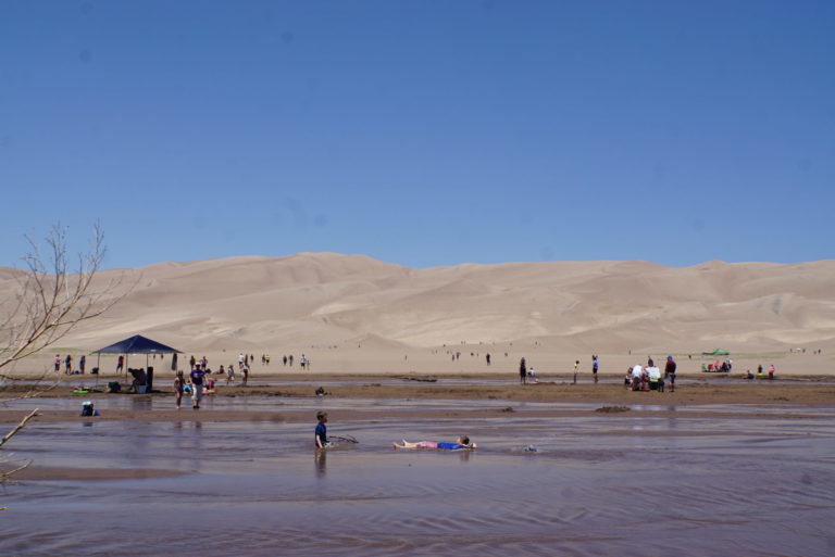 On The Road - frosty - Great Sand Dunes National Park 2