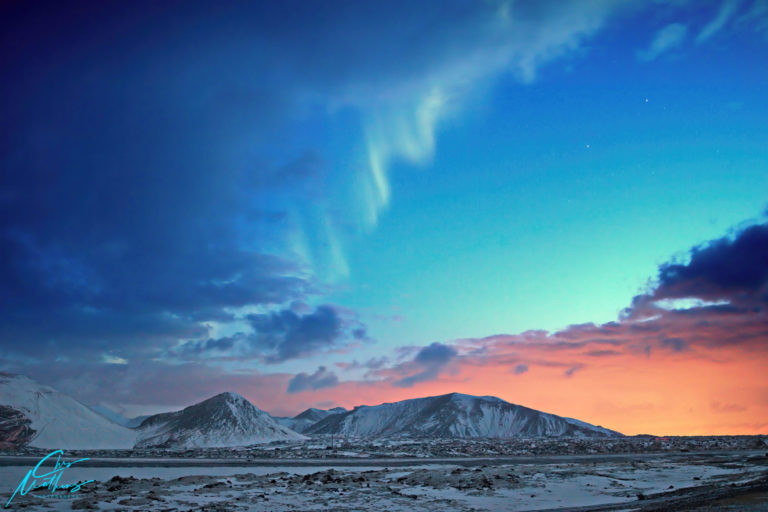 On The Road - Christopher Mathews - Iceland - the lights of darkness