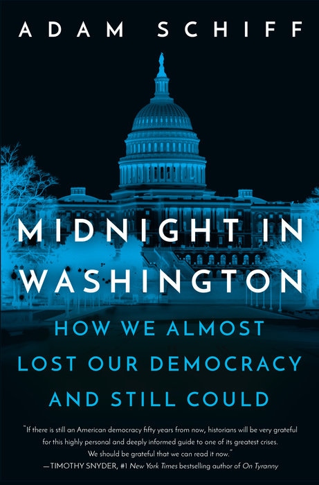 Interest in a Weekly Book Club to Read & Discuss Adam Schiff's Book Midnight In Washington?